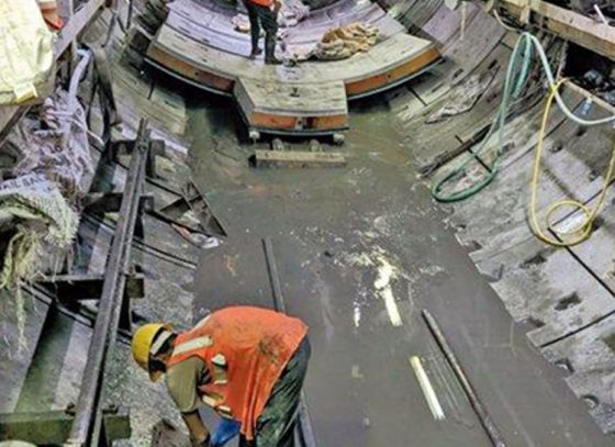 Tunnel boring machine moves for maintenance