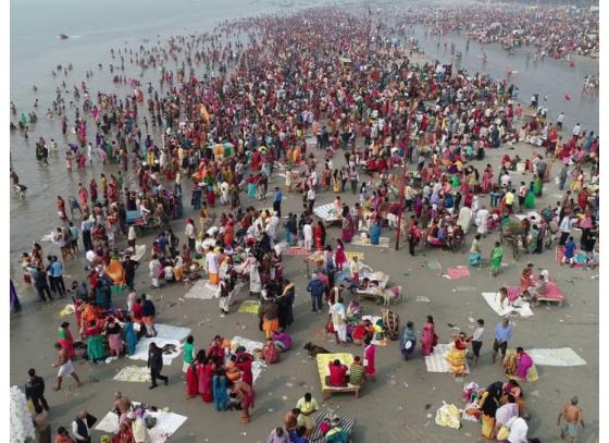 ৫ লক্ষ টাকার বিমা ঘোষণা  গঙ্গাসাগরের পুণ্যার্থীদের জন্য