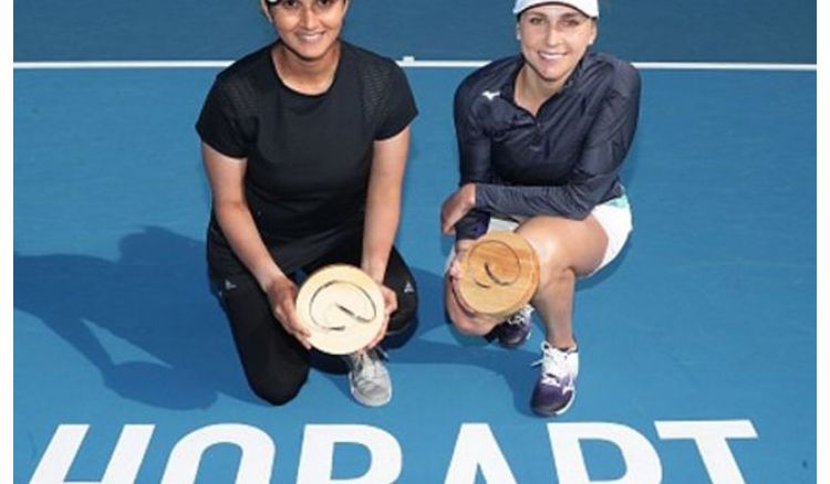 Sania Mirza won Hobart international championship