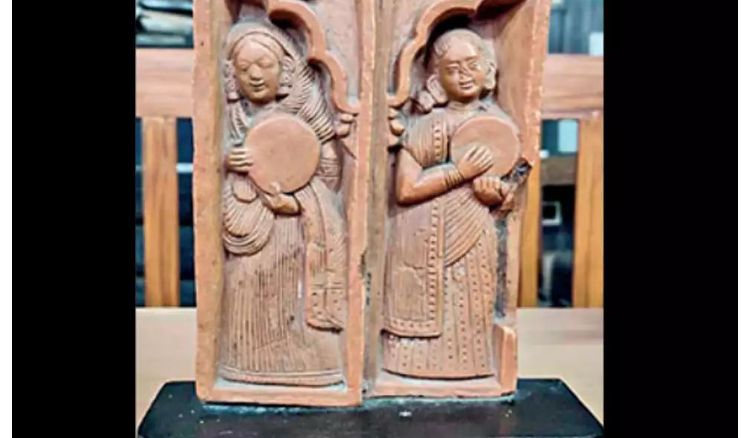 A replica of Indian Museum idol found in Salt Lake