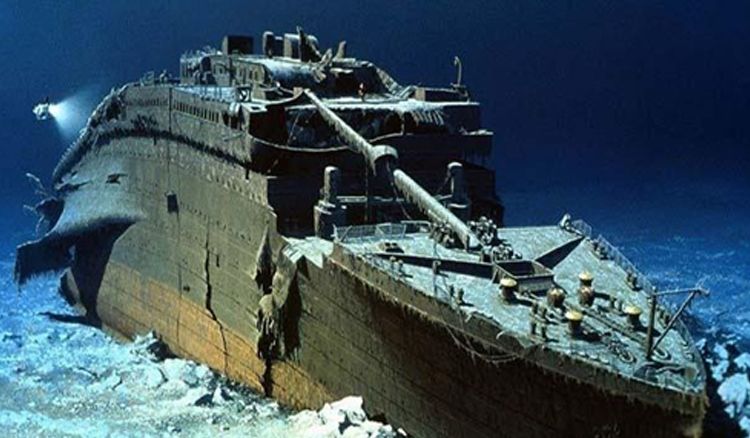 RMS Titanic wreckage damaged by severe corrosion