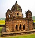 প্রাচীন টেরাকোটা কাজের নিদর্শন গোকুল চাঁদ মন্দির