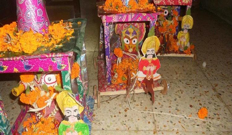 The nostalgic monsoon chariot festival of kolkata
