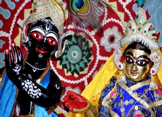 নবদ্বীপে মহাপ্রভুর বাড়িতে জন্মাষ্টমীতে পূজিত হন বিষ্ণুপ্রিয়া দেবীর চৈতন্য বিগ্রহ