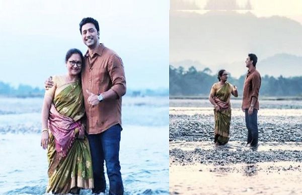 In Between Shooting For The Upcoming Film 'Pradhan', Dev Posted Pictures With Her Mother
