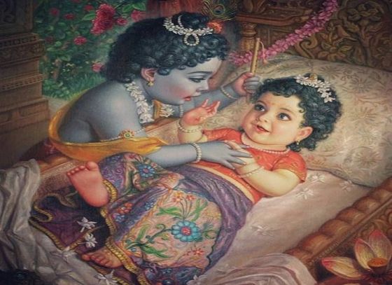 জন্মের সময় কেন  বৃন্দাবনবাসী কেন ভেবেছিল শ্রীমতি রাধা অন্ধ!