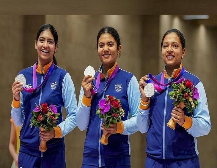 Historic Victory For Indian Women in Asian Games Shooting Events