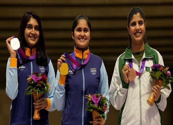India Dominates Asian Games 2023: Shooters Strike Gold and Set Records