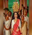 Tollywood Actress Monami Dazzles as Goddess 'Uma' in this Durga Puja Music Video!