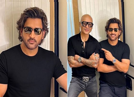 Mahendra Singh Dhoni's Iconic Hairstyle Revival Creates Buzz in Fashion and Among Netizens