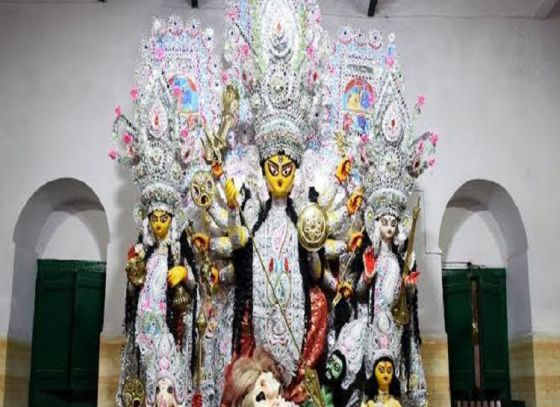 Unveiling the 339-Year-Old Tradition: Durga Puja at the Roychowdhury Residence in Howrah