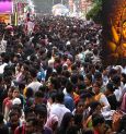 Unprecedented Crowds Flock to Durga Puja Pandals In Tritiya!