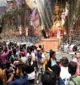 Durga Puja's Grand Commencement: Kolkata Immersed in Festive Fervor