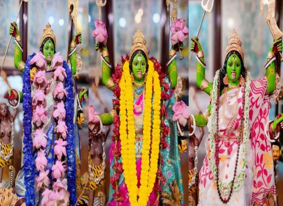 The Enigmatic 'Sabuj Kali' Puja: A Unique Religious Celebration In A Vaishnav Family in Hooghly!