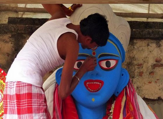 কালী কথা: আঁটপুর আনরবাটীর বড় কালী পুজো