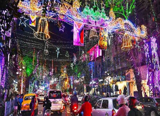 Tightened Security Measures For Park Street December Festivities In Kolkata