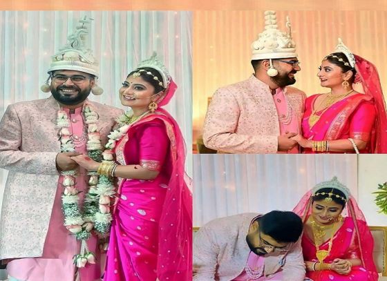 Sandipta-Soumya Tied The knot In The True Bengali Traditional Way On Thursday