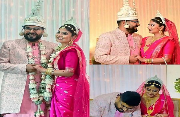 Sandipta-Soumya Tied The knot In The True Bengali Traditional Way On Thursday