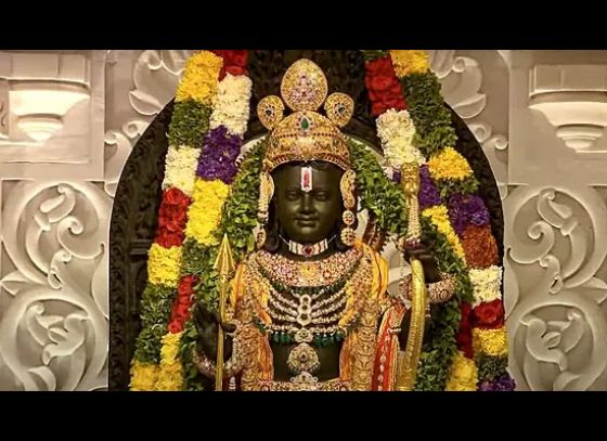 Historic Moment Unfolds As 'Ram Lalla' Enshrined In Ayodhya, Amidst A Gathering Of Dignitaries