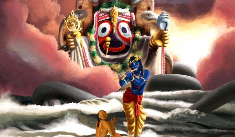 The story of Lord Jagannath and Krishna's heart