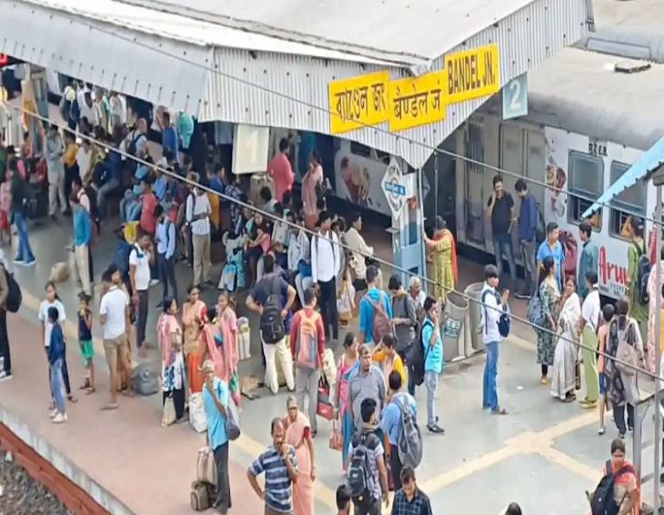Commuters Face Disruption As Train Services Interrupt On Howrah-Bandel Route During Morning Rush Hour