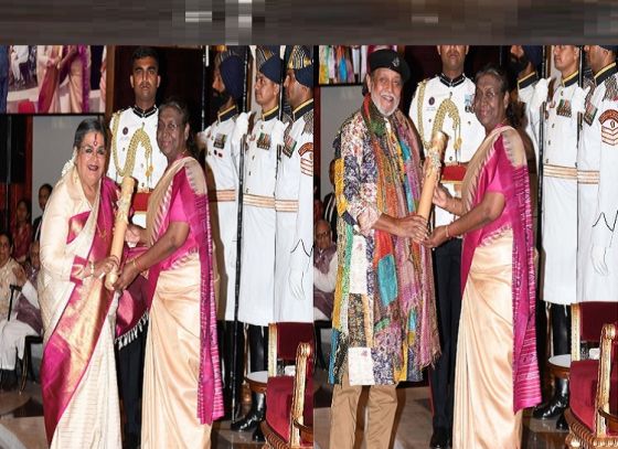 Actor Mithun Chakraborty And Singer Usha Uthup Receive Padma Bhushan, A Proud Moment For Bengal