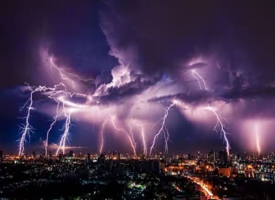 Thunderstorm Alert: 45 Lightning Strikes In Kolkata City Within Three Hours, Says Alipore Weather Office
