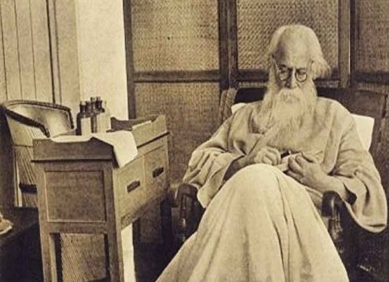 একমাত্র নাতির মৃত্যুতেও শান্তিনিকেতনে বর্ষামঙ্গল  বাতিলের প্রস্তাবে রাজি হননি কবি