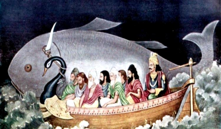 What happens during the Great Flood?