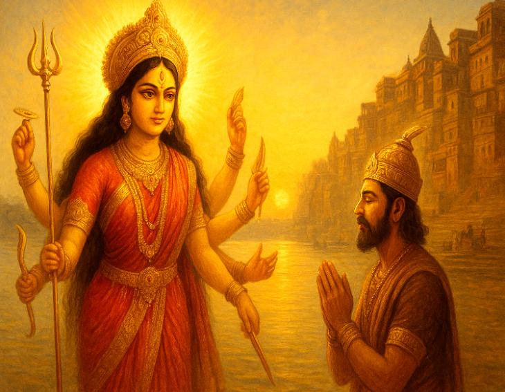 কেন দেবী দুর্গা বারাণসীতে চিরকাল অধিষ্ঠান করেন? রাজা সুবাহুর কাহিনি