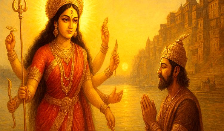 Why Goddess Durga Resides Forever in Kashi: The Story of King Subahu