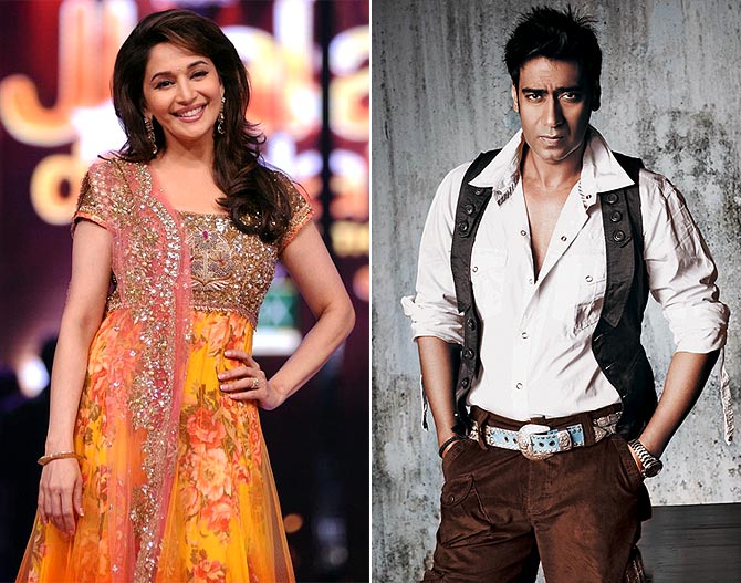 ajay devgun & madhuri 5