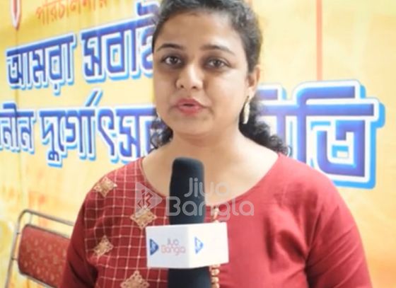Watch the Khuti Puja of Amra Sobai Sarbojonin Durgotsab Samiti |Jiyo Bangla Sharod Samman 2019