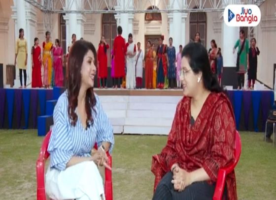 Catch Dona Ganguly exclusively on Jiyo Bangla’s exclusive segment ‘Jiyo Adda’