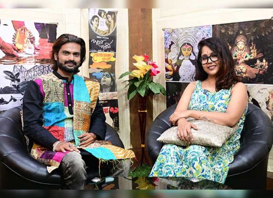 Fashion Designer Anirban Dutta Majumder Shared Tips On How Both Men And Women Can Dress Up With Nakshi Kantha Fashion